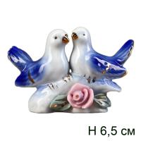 Статуэтка Синие голубки с розой, EK4825560