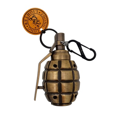 Зажигалка Граната большая ,  арт. ГЗ49954-1
