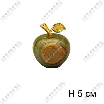 Сувенир оникс Яблоко, 46403C