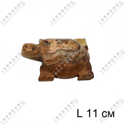 Фигурка оникс Черепаха, 464007C