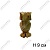 Фигурка оникс Сова, 464004D