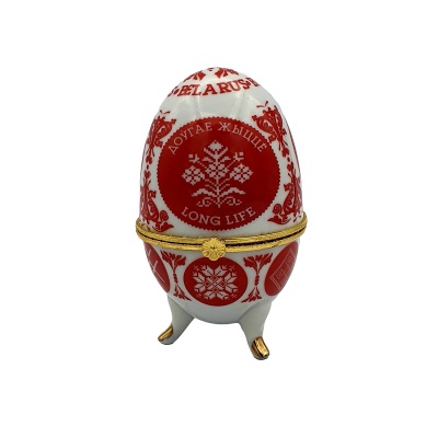 Яйцо-шкатулка Беларусь, арт.  20012203S