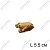 Фигурка оникс Лягушка, 464001B